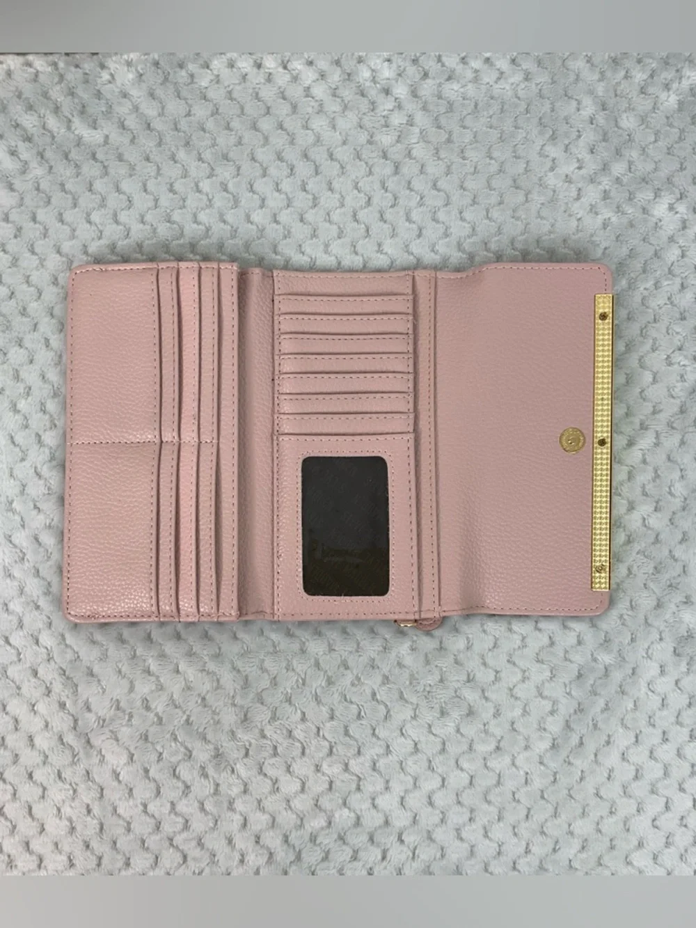 Steve Madden Blush Pink Logo Wallet